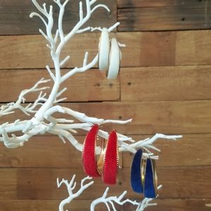 Vintage hoop earrings